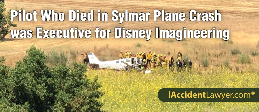 Pilot Who Died in Sylmar Plane Crash Near I-5 was Executive for Disney Imagineering