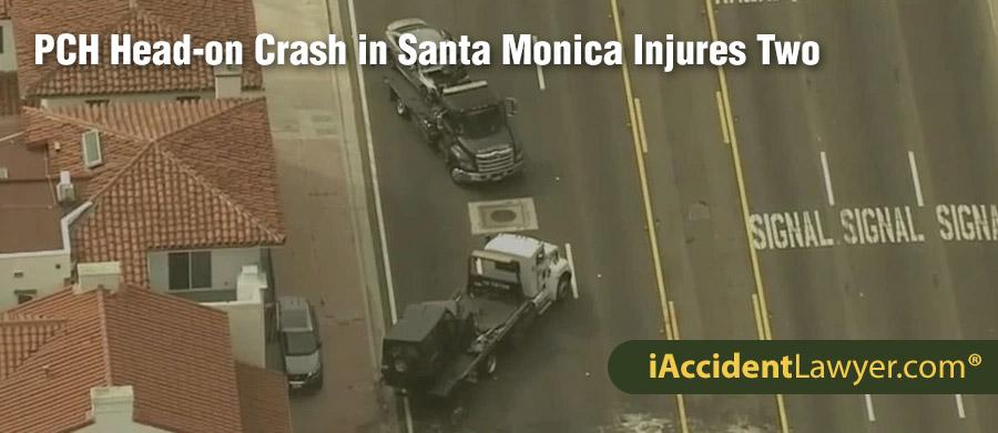 Santa Monica Head On Crash