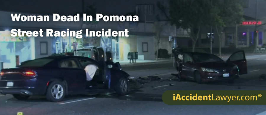 Woman Dead In Pomona Street Racing Incident