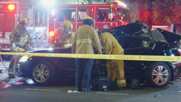 Los Angeles High Speed Collision On Milner Road Leaves 1 Dead and 3 Injured