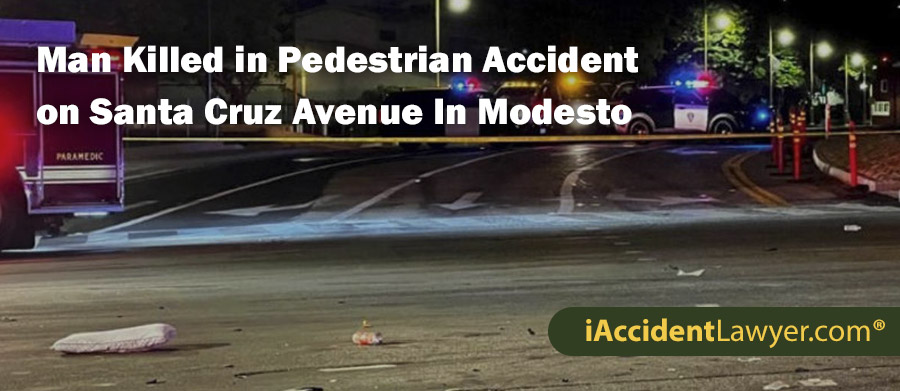 Daniel Trevarthen Killed in Pedestrian Accident on Santa Cruz Avenue In Modesto