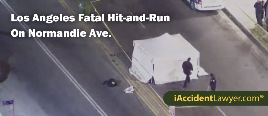 Los Angeles Fatal Hit-and-Run On Normandie Ave.