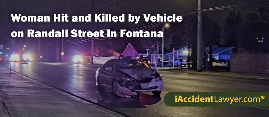 Eva Vera Hit and Killed by Vehicle on Randall Street In Fontana