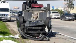 Fresno Big Rig and SUV Accident on Highway 99 Leaves 1 Injured