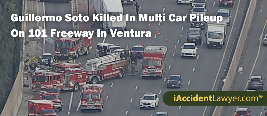 Guillermo Soto Killed In Multi Car Pileup On 101 Freeway In Ventura