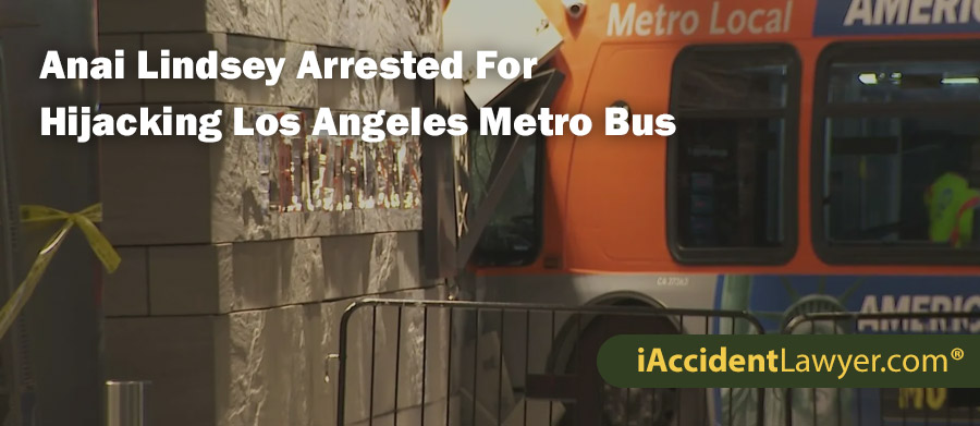 Anai Lindsey Arrested For Hijacking Los Angeles Metro Bus