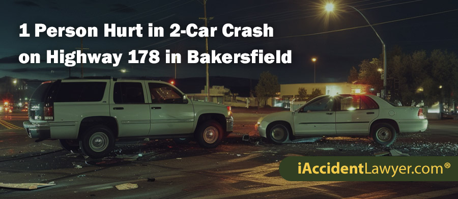 Bakersfield 2 Car Crash Leaves 1 Seriously Hurt On Highway 178