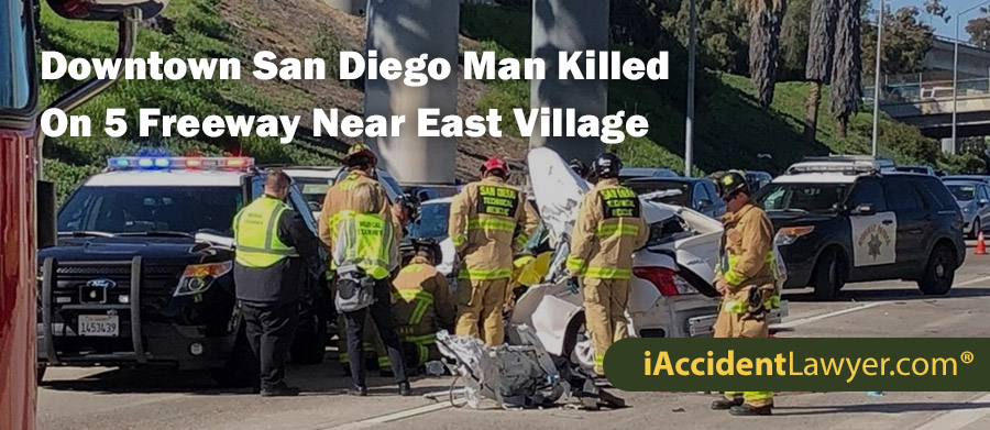 Downtown San Diego Man Killed On 5 Freeway Near East Village