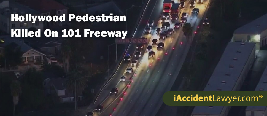 Hollywood Pedestrian Killed On 101 Freeway