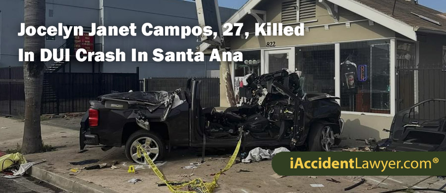 Jocelyn Janet Campos, 27, Killed In DUI Crash In Santa Ana