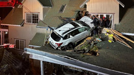 Lancaster Woman Hospitalized After Car Crashes Into Her Home On Avenue J-14