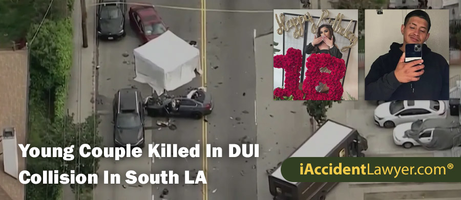 Oscar Santos Farela and Luzelena Soria-Rosales Killed In DUI Collision In South Los Angeles