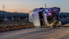 Apple Valley Semi-Truck Crash Leaves 2 Hurt On Dale Evans Parkway