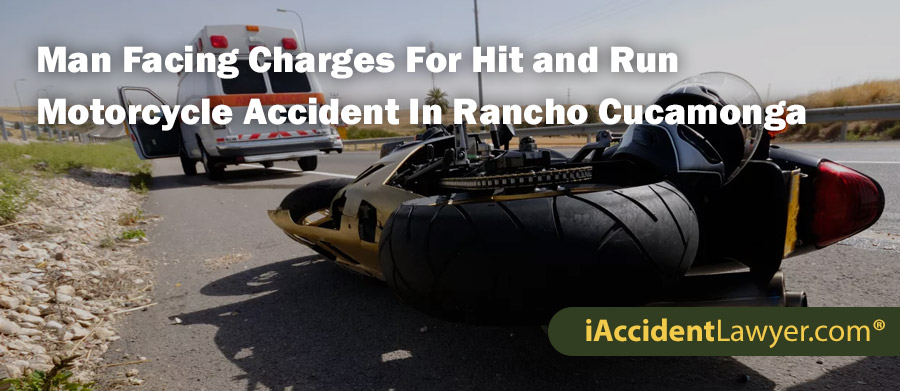 Guillermo Velazquez Facing Charges For Hit and Run Motorcycle Accident In Rancho Cucamonga