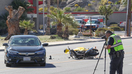 Palm Springs Motorcycle Accident Leaves Rider Dead