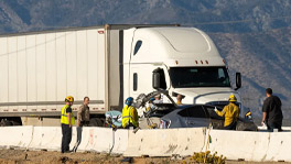 Desert Center Big Rig Crash on 10 Fwy Leaves 2 Injured