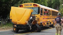 Vista School Bus Involved In Crash Leaves 1 Seriously Injured