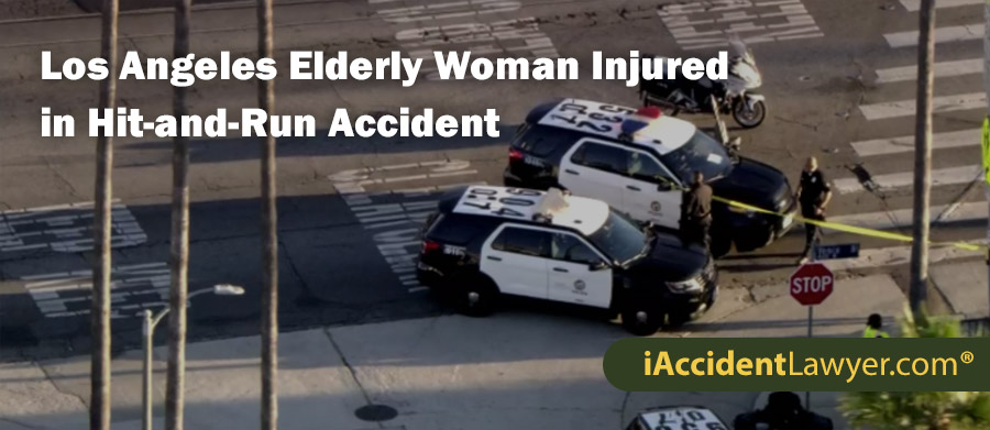 Los Angeles Elderly Woman Injured in Hit-and-Run Accident