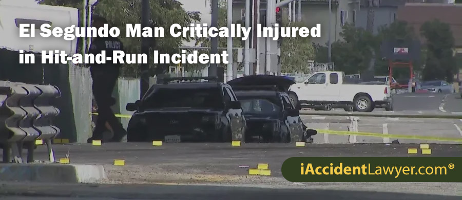 El Segundo Man Critically Injured in Hit-and-Run Incident