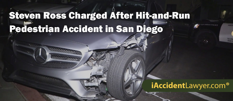 Steven Ross Charged After Hit-and-Run Pedestrian Accident in San Diego