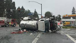 Costa Mesa Sewage Truck Collision Leaves Driver Dead On Fairview Road