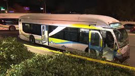 Hacienda Heights Bus Accident Kills Man On Azuza Avenue