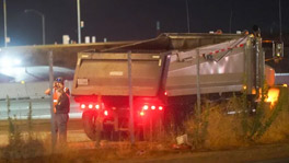 Hesperia DUI Crash Dr With Dump Truck on 15 Fwy Leads To Arrest