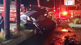 West Los Angeles Collision at Westwood and Olympic Boulevards Leave 2 Seriously Injured