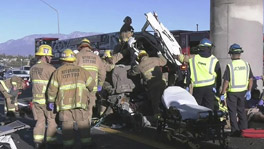 Riverside Multi-Car Crash on 215 Freeway Leaves One Injured