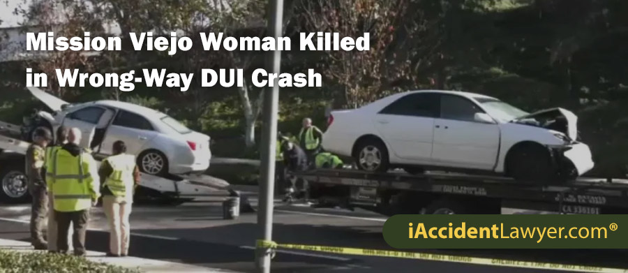 Mission Viejo Woman Killed in Wrong-Way DUI Crash