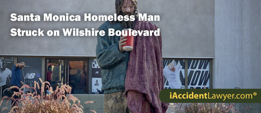 Santa Monica Homeless Man Struck on Wilshire Boulevard