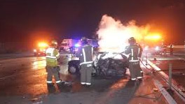 Anaheim Fiery Crash on 91 Freeway Leaves 3 Killed