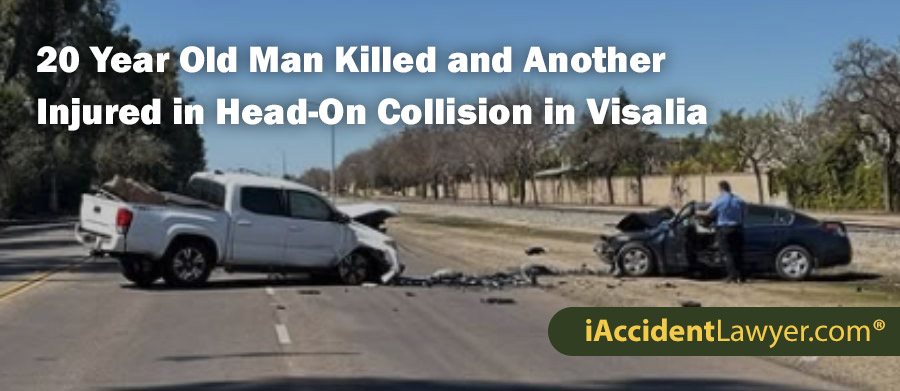 Alonso Hernandez, 20, Killed and Another Injured in Head-On Collision in Visalia