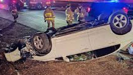 San Diego Rollover Crash on Westbound 94 Freeway Leaves One Trapped