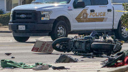 Victorville Motorcyclist Airlifted After Crash on Bear Valley Road