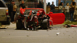 Downtown Los Angeles Early Morning Crash Sends 2 To The Hospital