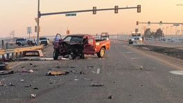 Imperial County 3 Vehicle Crash on SR 86 Near Keystone Road, Woman Injured
