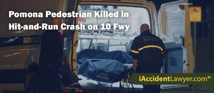Pomona Pedestrian Killed in Hit-and-Run Crash on I-10 Freeway