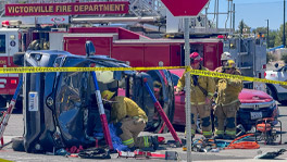Victorville Rollover Crash On Green Tree Blvd Leaves 4 Injured